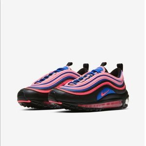 Nike Air Max 97 - Reflective Pink, Blue, Black